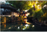 <em>蘇州園林</em><em>拙政園</em>被譽為“天下園林之母”