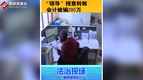 假“領(lǐng)導(dǎo)”授意轉(zhuǎn)賬，會(huì)計(jì)被騙295萬