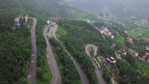 七十二<em>道</em><em>拐</em>—貴州彎道最密集<em>的</em>盤山<em>公路</em>