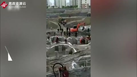 揚州一安置小區擅自復工致塌陷，造成5死1傷