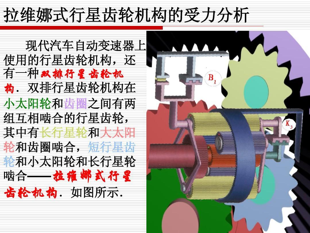 拉<em>維</em><em>娜</em>式行星齒輪機構(gòu)的受力分析