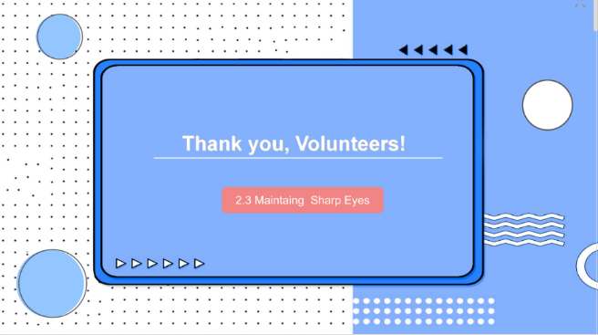 PPT課件：通識課：《大學(xué)英語B層次—Thank you, volunteers》