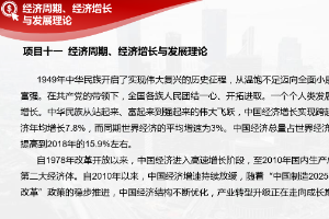<em>課件</em>：金融服務與管理<em>專業(yè)</em>《<em>經(jīng)濟學</em>基礎—項目十一 <em>經(jīng)濟</em>周期、<em>經(jīng)濟</em>增長與發(fā)展理論》