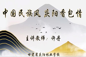 <em>微</em><em>課</em>：學前教育<em>專業</em>《中國民族風 慶陽香包情》