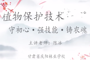 <em>微</em><em>課</em>：園林<em>技術(shù)</em><em>專(zhuān)業(yè)</em>《<em>植物保護(hù)</em><em>技術(shù)</em>——守初心·強(qiáng)技能·鑄農(nóng)魂》