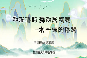<em>微</em><em>課</em>：學(xué)前教育專業(yè)《和諧傣韻 舞動(dòng)民族魂——水一樣的傣族》