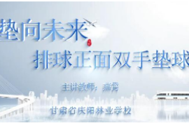 <em>微</em><em>課</em>：<em>休閑</em><em>體育</em>服務與管理專業《“墊”向未來—排球正面雙手墊球》