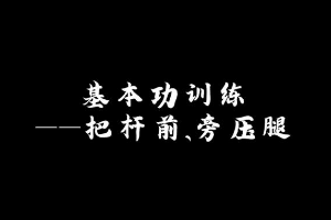<em>微</em><em>課</em>：<em>早期教育</em>、<em>學前教育</em><em>專業</em>《<em>舞蹈</em><em>基礎</em>—<em>舞蹈</em>基本功之把桿壓腿》