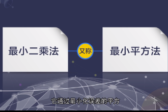 <em>最小</em>二乘法—數學優化技術