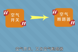 空氣開關(guān)—斷路器的一種