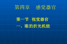 <em>課件</em>：武術(shù)與民族傳統(tǒng)體育<em>專業(yè)</em>《運動<em>生理學(xué)</em>—感覺器官》