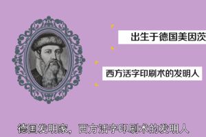 帶您了解約翰·古騰堡